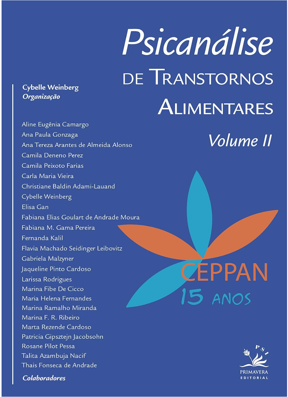 Capa do livro Psicanálise de Transtornos Alimentares Vol. II