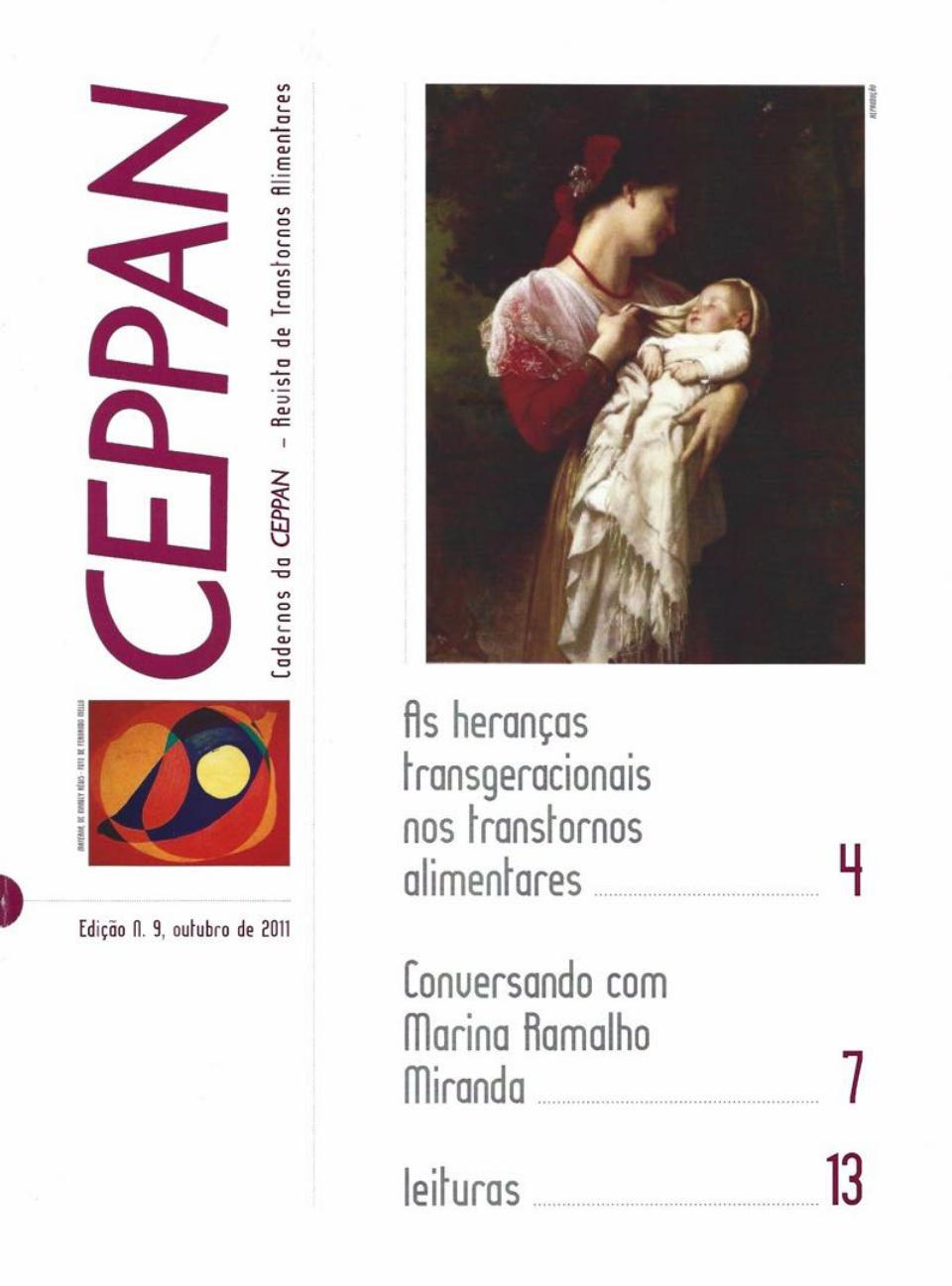 Capa do livro Cadernos da Ceppan — Nº 9